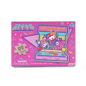 Hello Kitty & Friends 99-Piece Wooden Jigsaw Puzzle For Kids Age 8+ - Kawaii Arc